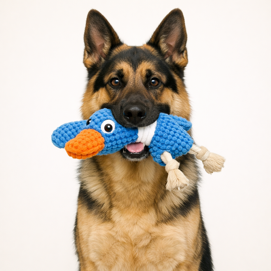 Fell Freund Gänze Hundespielzeug